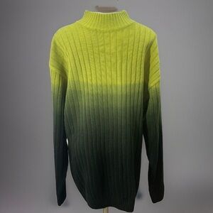 NWOT Mens 212 NYC Pullover Sweater Size L Multicolor, City, Preppy, Casual